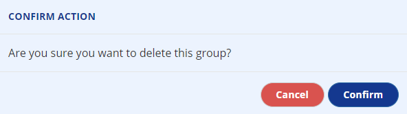 New Delete Group Screenshot